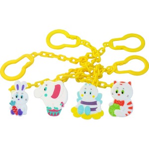 Discount Price China Wholesale Safe Baby Pacifier Soother Chain Holder Clip