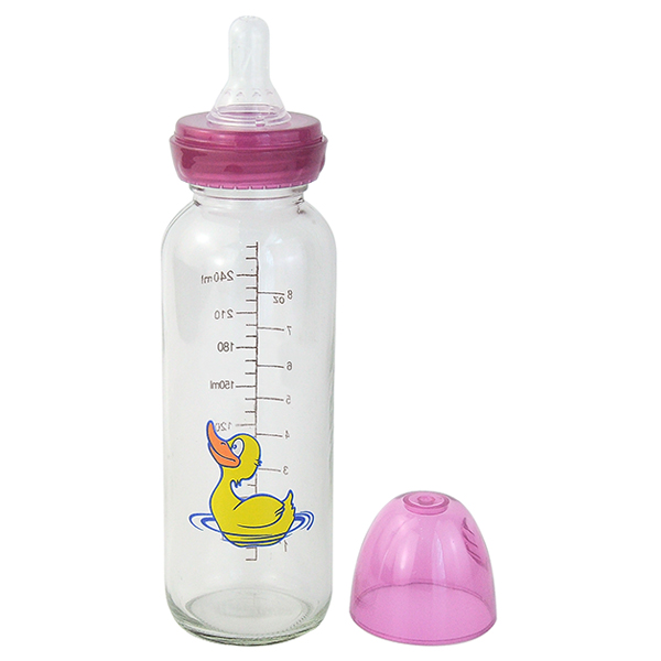 OEM Custom Pp Baby Feeding Bottle Factories –  Glass material feeding bottleBX-603 – beierxin detail pictures
